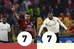 Après l'ouverture du score de Matthieu Udol, Cédric Kipré a égalisé lors de Metz-Reims. (A. Utz/L'Équipe)