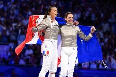 Balzer  (Sara) - (fra) - Apithy Brunet  (Manon) - (fra) - (P.Lahalle/L'Equipe)