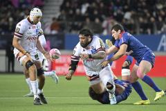 Ben Tameifuna, le 4 janvier, lors de la victoire de l'UBB face au Stade Français (19-46). (Jean-Baptiste Autissier /L'Équipe )
