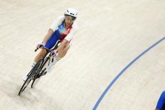 Benjamin Thomas, titré aux JO sur l'omnium, finit l'année 2024 en beauté. (E. Garnier/L'Équipe)