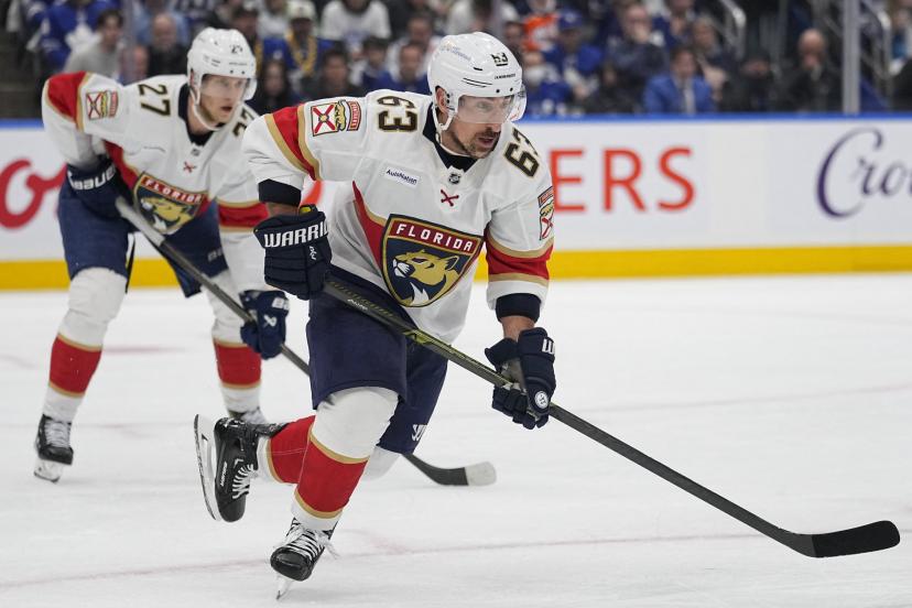 Brad Marchand et les Panthers sont en finale de conférence. (J. E. Sokolowski/Reuters)