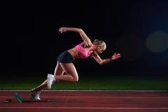 Une bonne explosivité permet un bon départ : c'est la clé du sprint. (Shutterstock/D.R)