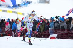 Edvin Anger s'impose aux Rousses (E. Garnier/L'Équipe)