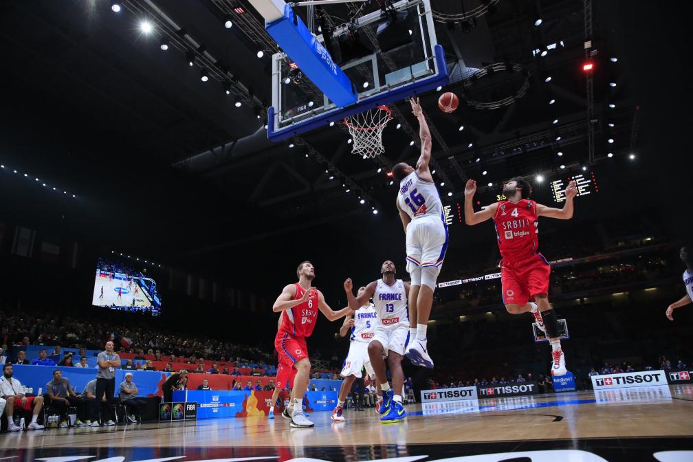 En 2015, les Bleus avaient notamment battu la Serbie (81-68) à Pierre-Mauroy pour décrocher le bronze à l'Euro. (R. Martin/L'Équipe)