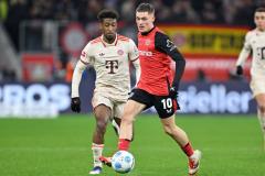 Florian Wirtz pourrait succéder à Kingsley Coman cet été dans l'effectif du Bayern Munich. (UlrichHufnagel/Witters /Presse Sports)