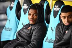 Hamzat Ojediran n'a débuté qu'un des quatorze matches de L1 auxquels il a pris part, cette saison. (P. Lahalle/L'Équipe)