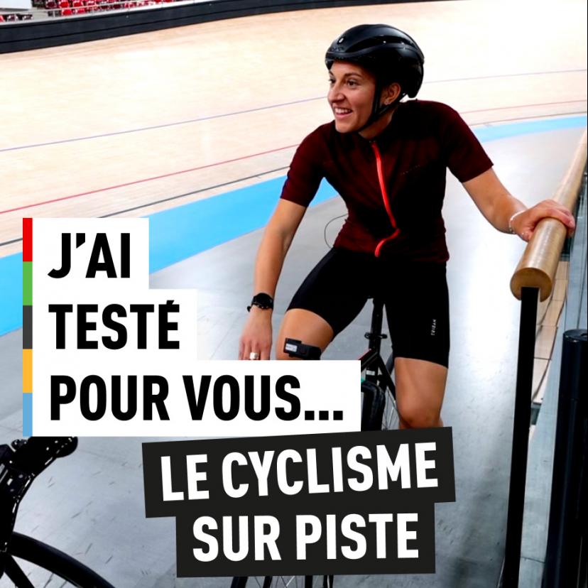 On a testé le cyclisme sur piste avec Florian Grengbo