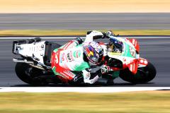 Johann Zarco n'a pas terminé le Grand Prix d'Aragon. (A. Boyers/Reuters)