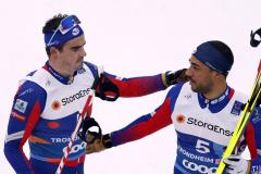 Jules Chappaz et Richard Jouve ont arraché le podium du sprint par équipes de Lahti. (C. Pallot/Zoom/Presse Sports)