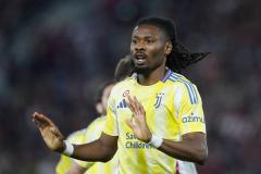 Khephren Thuram a marqué le seul but de la Juventus face à Bologne ce dimanche (1-1). (Reuters)