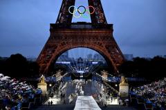 La cérémonie d'ouverture des Jeux de Paris 2024. (J. Marklund/L'Équipe)