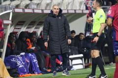 Laurent Batlles a du travail sur le banc de Clermont qui est en difficulté en Ligue 2. (T. Larret/MaxPPP)