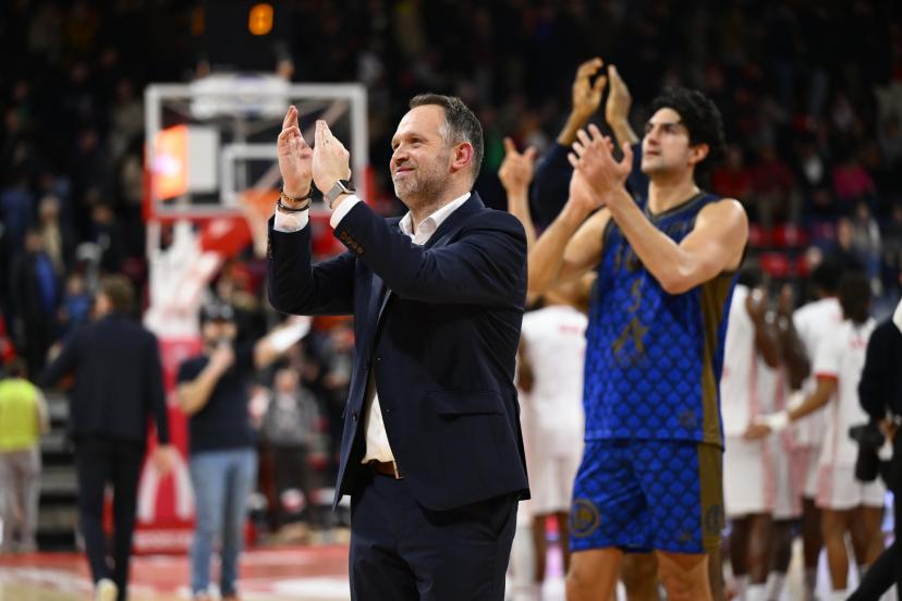 Le coach de Saint-Quentin Julien Mahé disputera la Ligue des champions avec son club la saison prochaine. (J.-M. Hervio/L'Équipe)