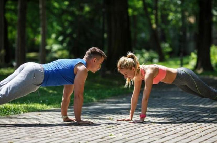 Le gainage ludique. (Shutterstock)