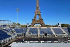 Le site du Champ de Mars est en phase de démontage qui devrait s'achever le 31 octobre. (DR/DR)