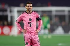 Lionel Messi avec l'Inter Miami CF. (P. Rutherford/Presse Sports)