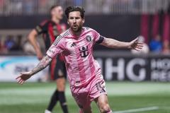 Lionel Messi pourrait bientôt prolonger le contrat qui le lie à l'Inter Miami. (Dale Zanine/Reuters)