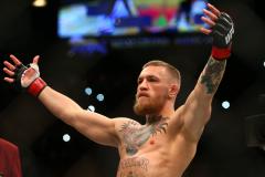March 5, 2016 ; Las Vegas, NV, USA ; Conor McGregor reacts during UFC 196 at MGM Grand Garden Arena. Mandatory Credit : Mark J. Rebilas-USA TODAY Sports (Mark J. Rebilas/USA TODAY SPORTS/PRESSE SPORTS/Presse Sports)