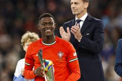 Nuno Mendes a été nommé meilleur joueur de la finale. (M. van Steen/Presse Sports)