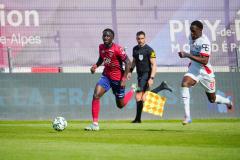 Ousmane Diop et les Clermontois se maintiennent de justesse en Ligue 2. (J.Roman/Presse Sports)