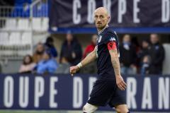 Soirée frustrante pour le Dunkerque de Gaëtan Courtet. (G. Souvant/AFP)