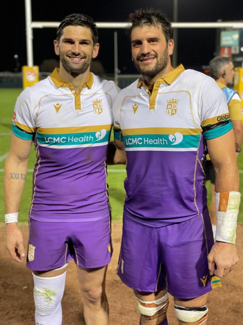 Xavier Mignot et Kélian Galletier sous leurs nouvelles couleurs. (Kélian Galletier)