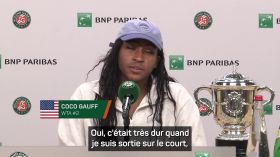 Gauff : « L'impression d'être au sommet du monde »